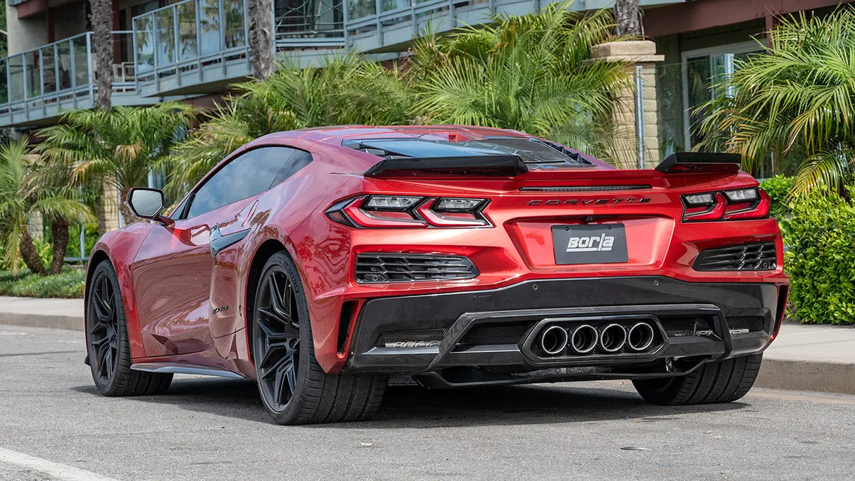 BORLA ATAK Cat-Back Exhaust System for 2023–2026 Chevrolet Corvette C8 Z06 – SwitchFire™ Technology
