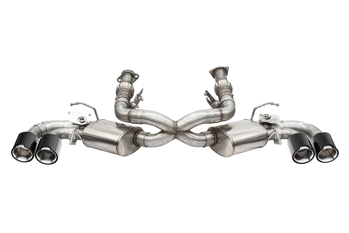 Corsa Performance 2020-2026 Corvette C8 3.0" Cat-Back Exhaust with 4.5" Pro-Series Tips