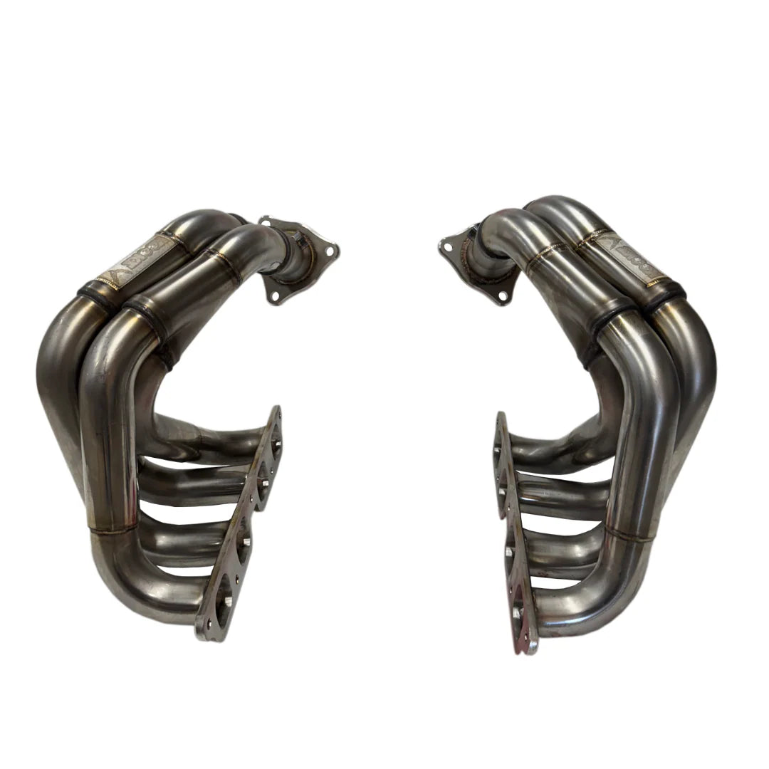 Múltiples Kooks de acero inoxidable escalonados Tri-Y de 1-7/8" a 2" para Chevrolet Corvette C8 Z06 (LT6 5.5L) 2023–2025