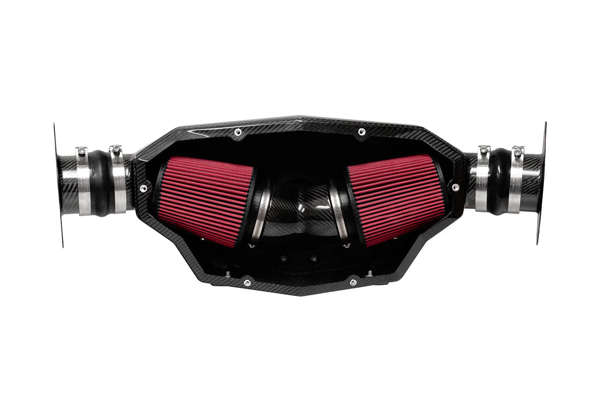 Corsa Performance C8 Corvette Toma de aire de fibra de carbono con DryTech 3D