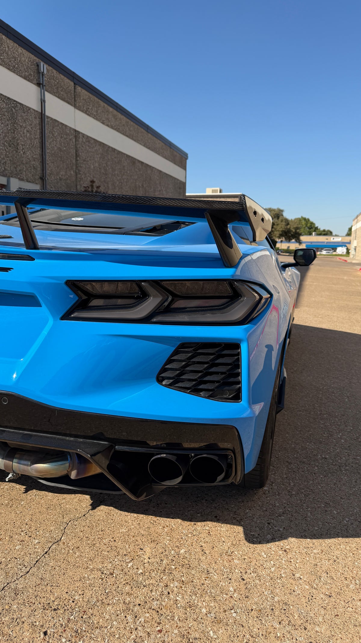 2020-2026 Corvette C8 Luces traseras LED estilo Euro ahumado Secuenciales ámbar Par