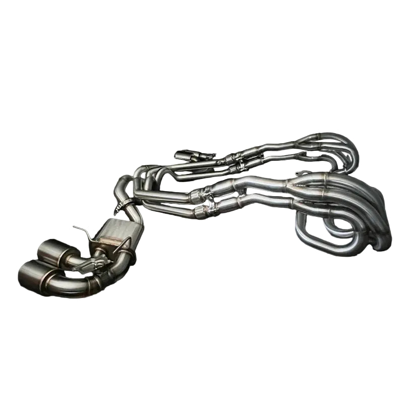 Concept 841 8-4-1 Equal Length Header + Cat-Back Exhaust System for 2020–2026 Chevrolet Corvette C8 Stingray & E-Ray 6.2L