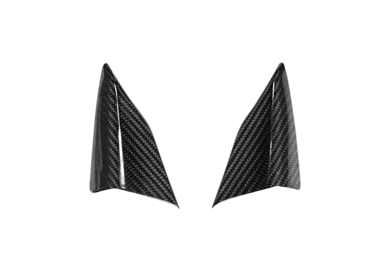 C8 Corvette Carbon Fiber Interior A-Pillar Trim Overlays