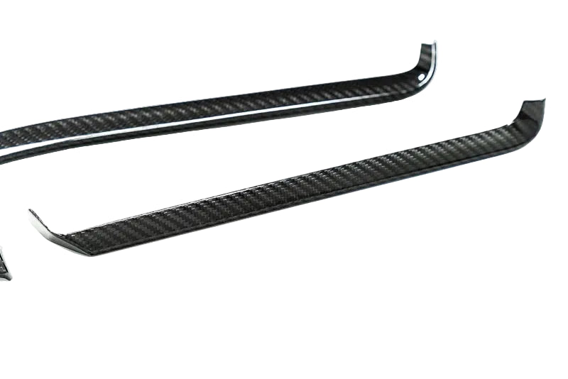 2020-2025 C8 Corvette Carbon Fiber Dash Interior Trim - 3 Piece Kit