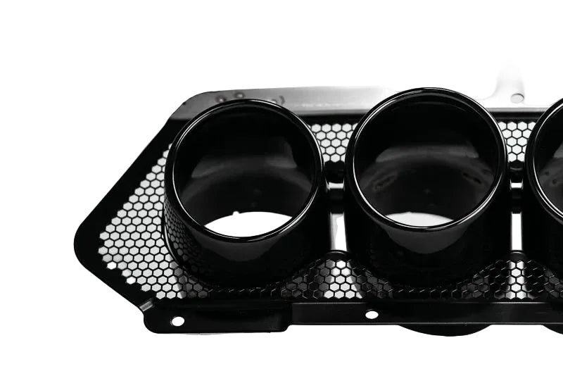 C8 Corvette Z06 Black OEM Exhaust Tips