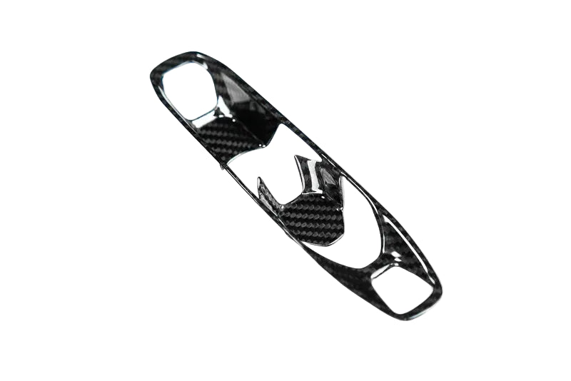 C8 Corvette Carbon Fiber Transmission Control Outer Trim