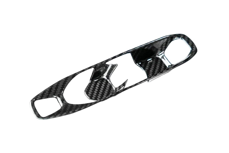 C8 Corvette Carbon Fiber Transmission Control Outer Trim