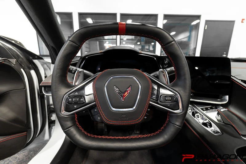 Corvette C8 Stingray Carbon Fiber Paddle Shifter Extenders