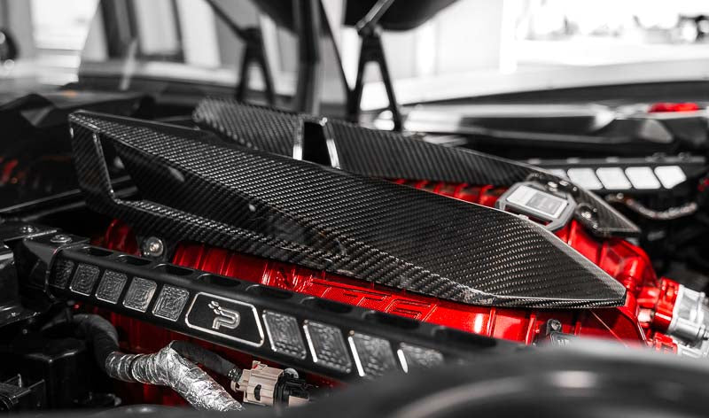 C8 Corvette Z06 LT6 Carbon Fiber Engine Cover