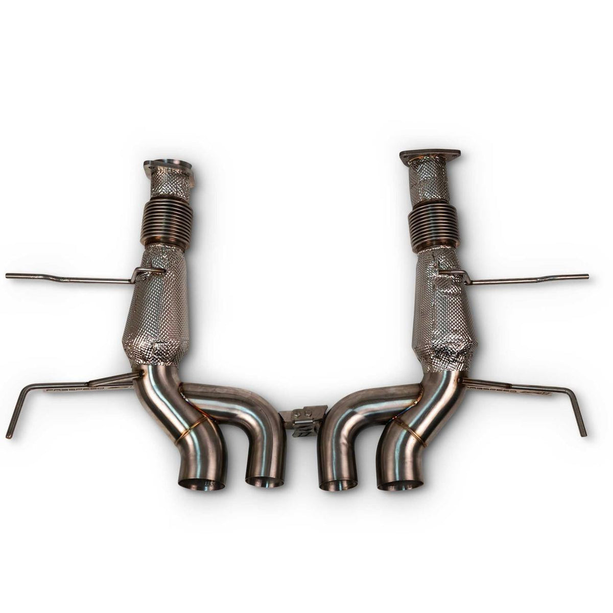 2025+ Chevrolet Corvette C8 ZR1 Fabspeed Stainless Steel Megaphone Cat-Back Exhaust System