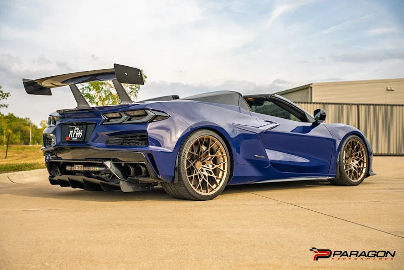 Verus Engineering C8R Swan Neck Rear Wing - C8 Corvette