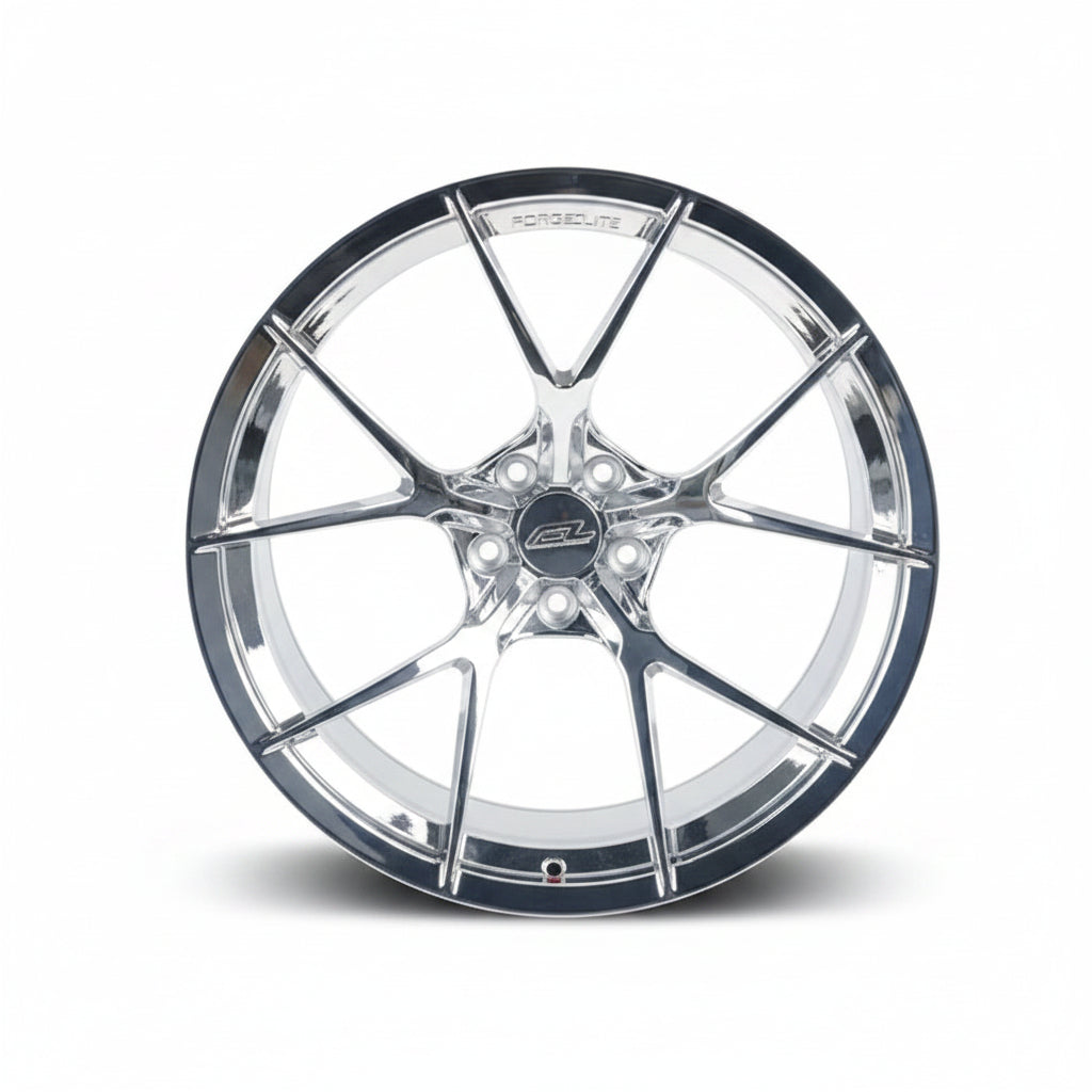 Forgedlite MC5 Chrome Forged Wheels (20x10 Front / 21x13 Rear)