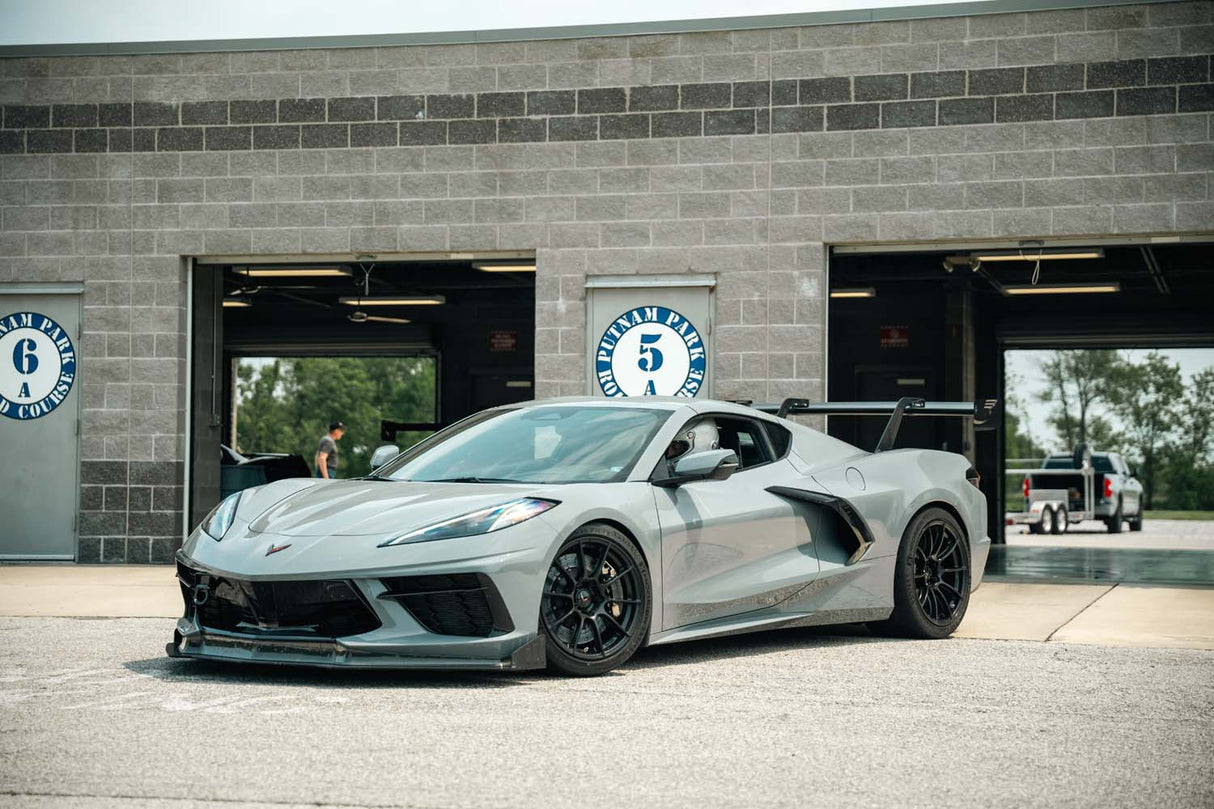 Corvette C8 Stingray Verus Engineering WF Spec Front Splitter Endplates