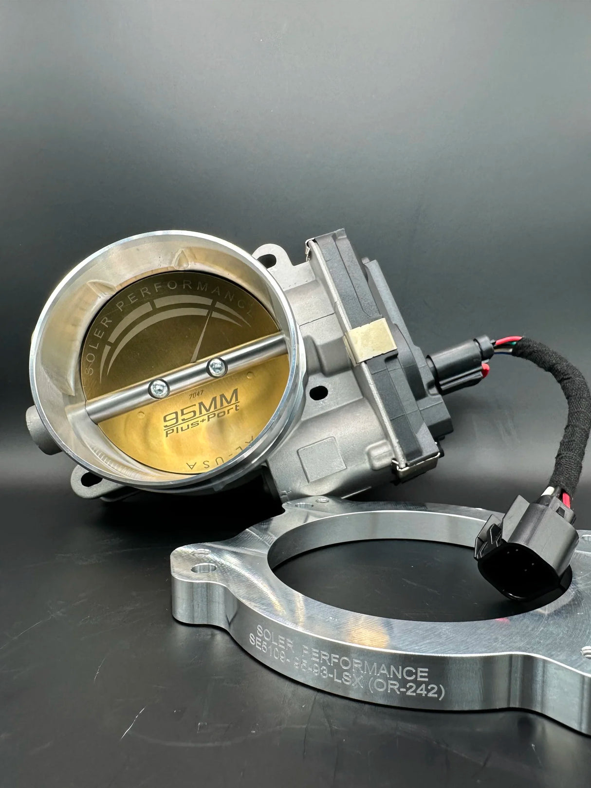 Soler Performance 95mm C8 Corvette Stingray Throttle Body with Adapter