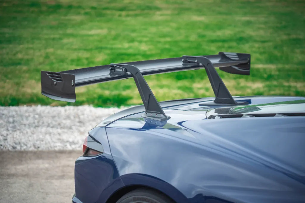 Verus Engineering WCW Swan Neck Carbon Fiber Rear Wing Kit - C8 Stingray & Z06
