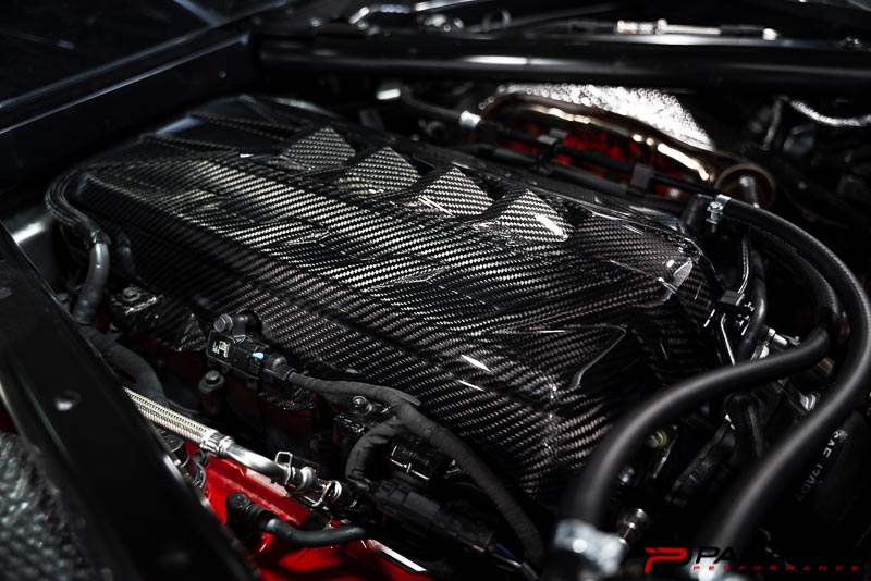 Corvette C8 Carbon Fiber Engine Cover
