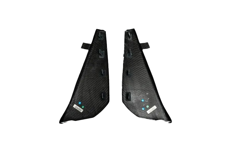 Corvette C8 Carbon Fiber Splash Guards – Front & Rear Set