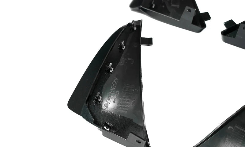 C8 Corvette Stingray Extended Splash Guards – Carbon Flash