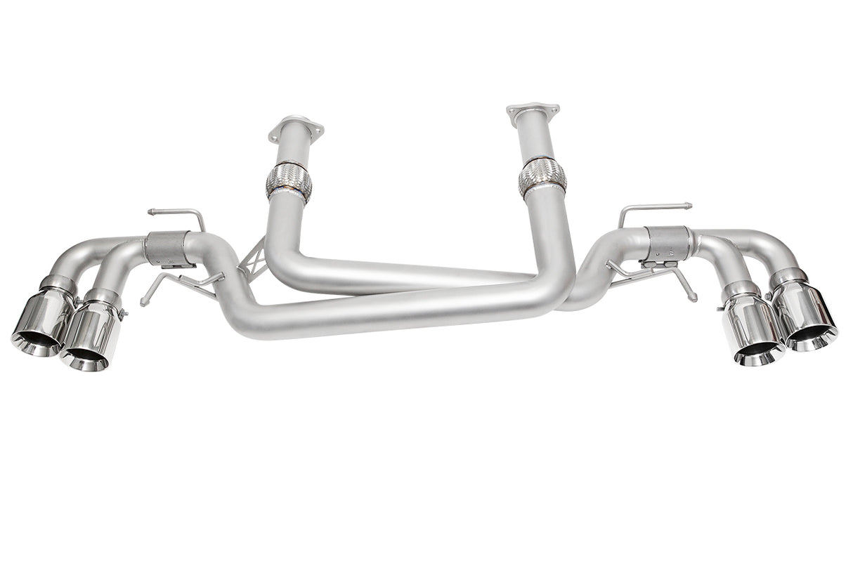 Corvette C8 Stingray SOUL Performance Rear Exhaust System (NON-Valved)