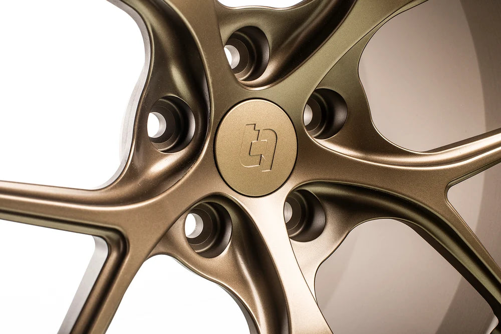 Titan 7 C8 Corvette Center Caps – Techna Bronze