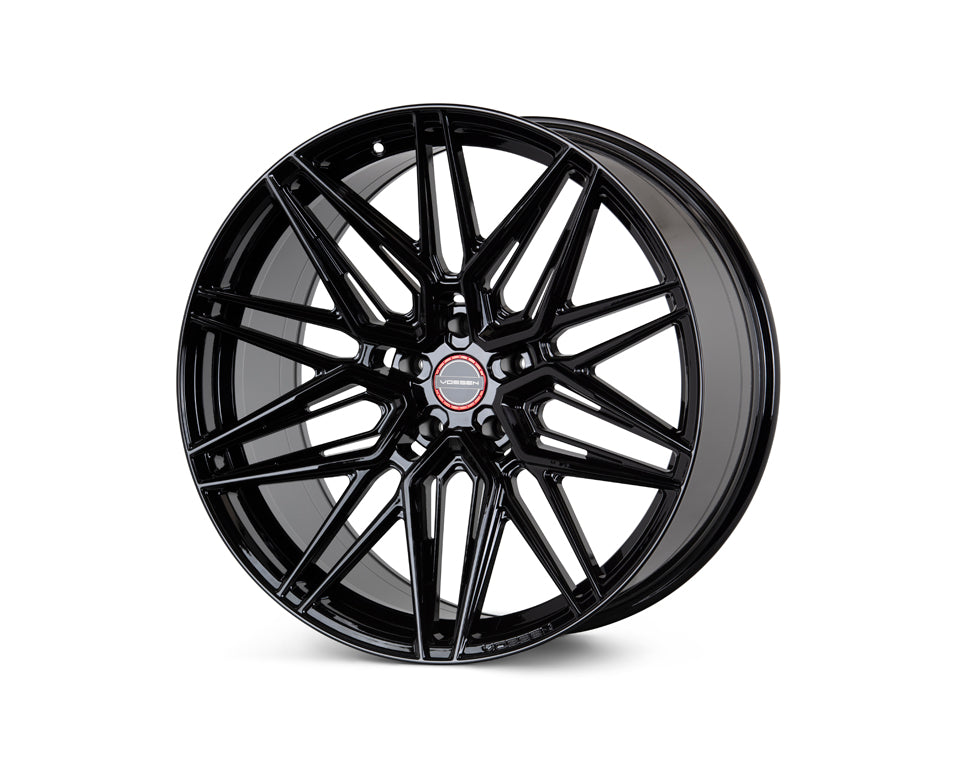 Vossen HF7 20x9 / 21x12 C8 Corvette Wheels – Gloss Black