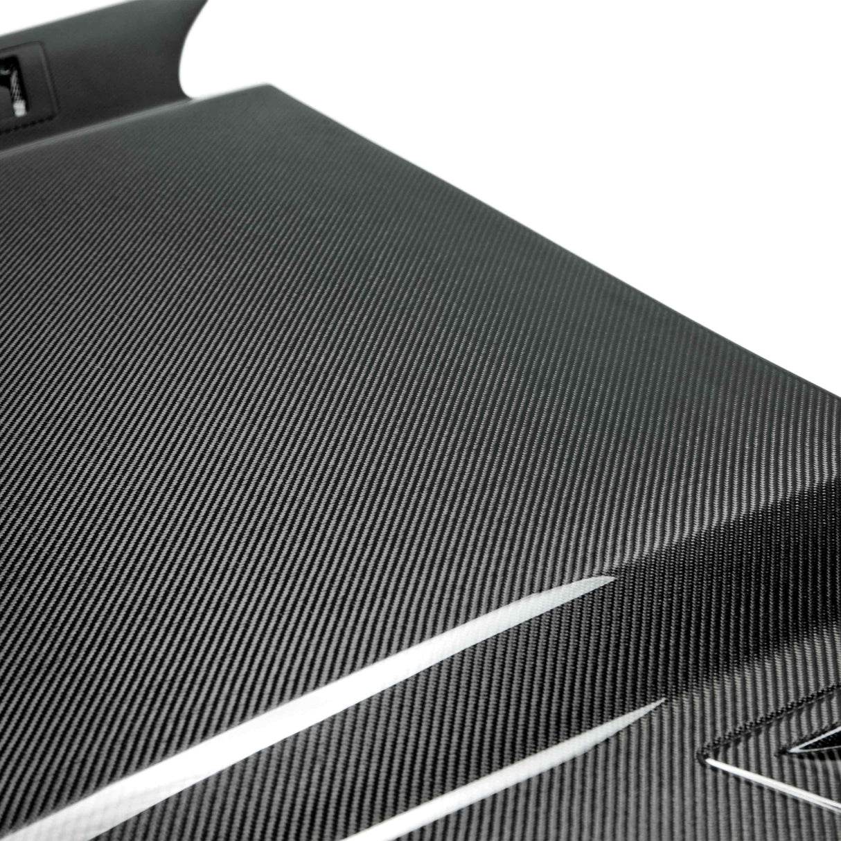 Capó de fibra de carbono de doble cara tipo GTH para Ford Mustang 2015-2017