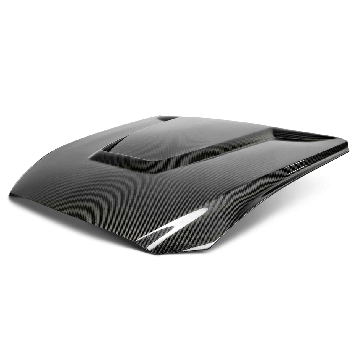 Capó estilo GT350 de fibra de carbono para Ford Mustang 2015-2017 – Tipo-GR (doble cara)