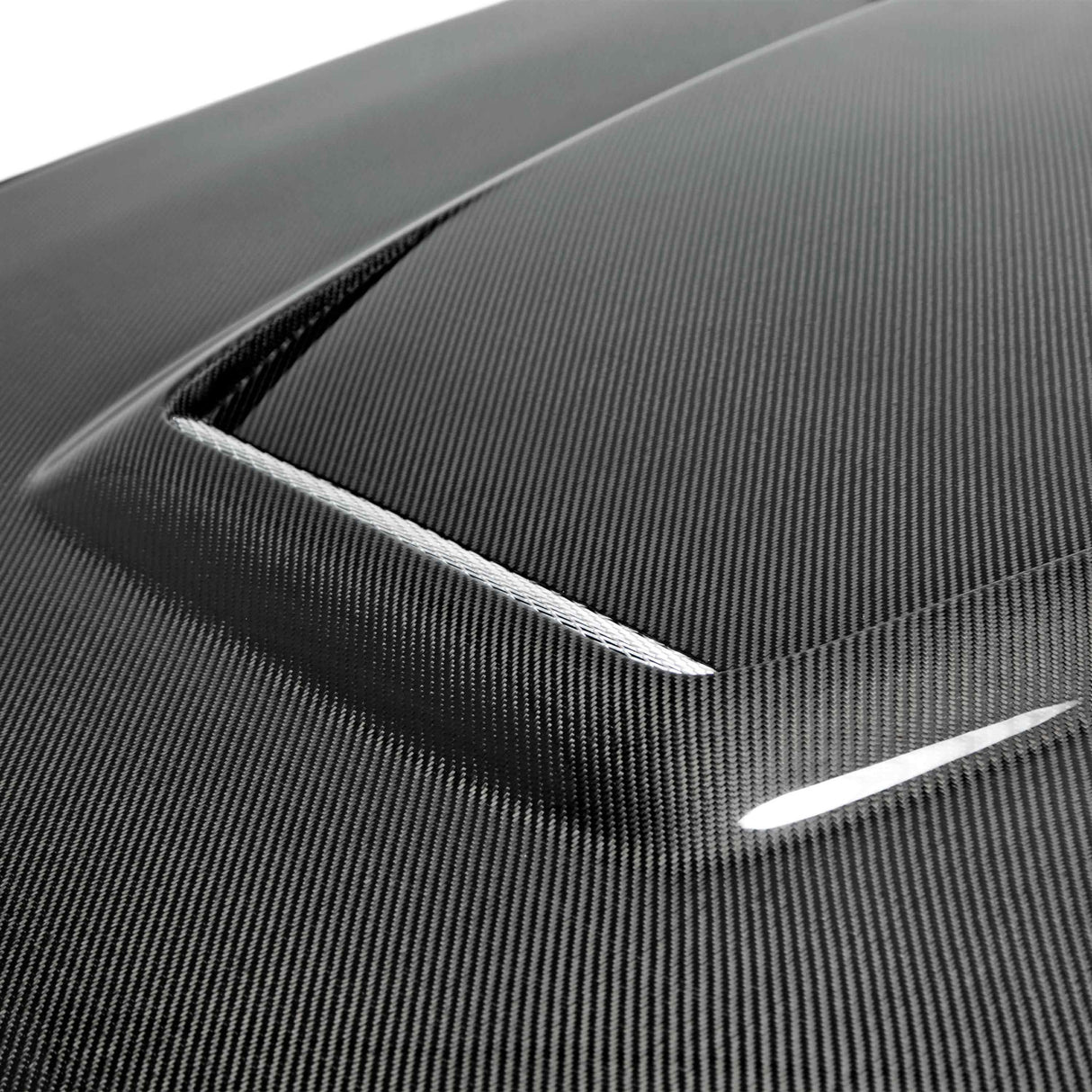 Capó estilo GT350 de fibra de carbono para Ford Mustang 2015-2017 – Tipo-GR (doble cara)