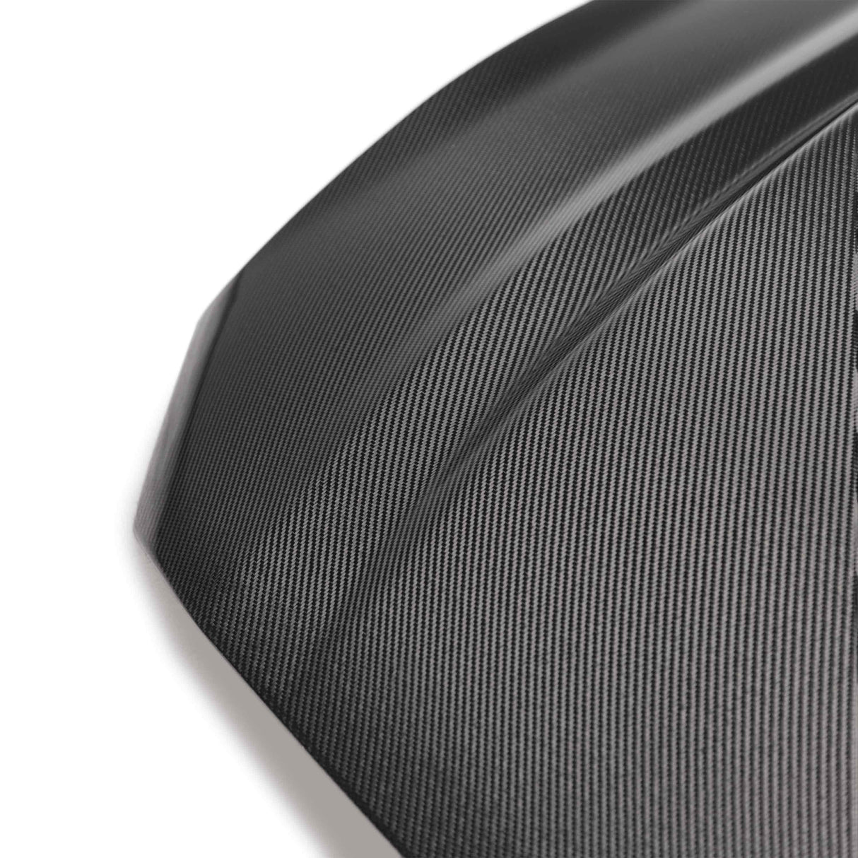 2018–2023 Ford Mustang Type-CJ Double-Sided Carbon Fiber 4" Cowl Hood