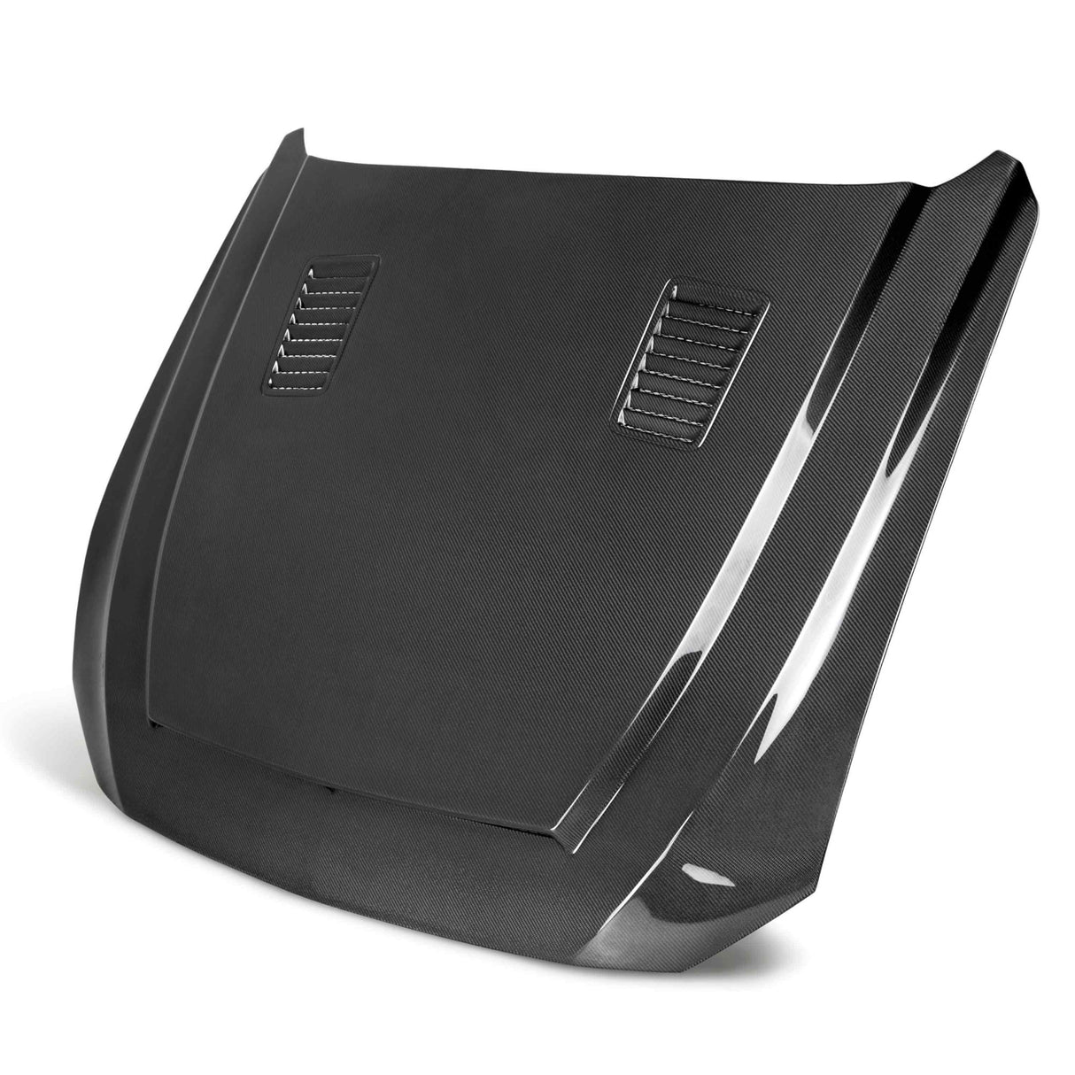 2018–2023 Ford Mustang Type-SN Double-Sided Carbon Fiber Hood