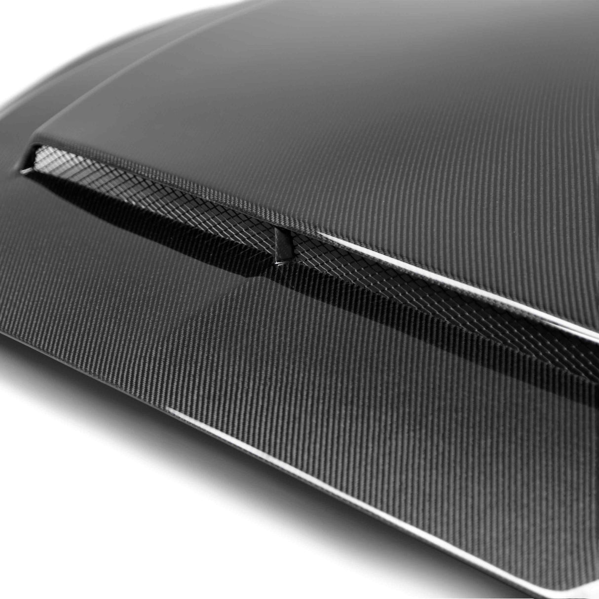 2018–2023 Ford Mustang Type-SN Double-Sided Carbon Fiber Hood