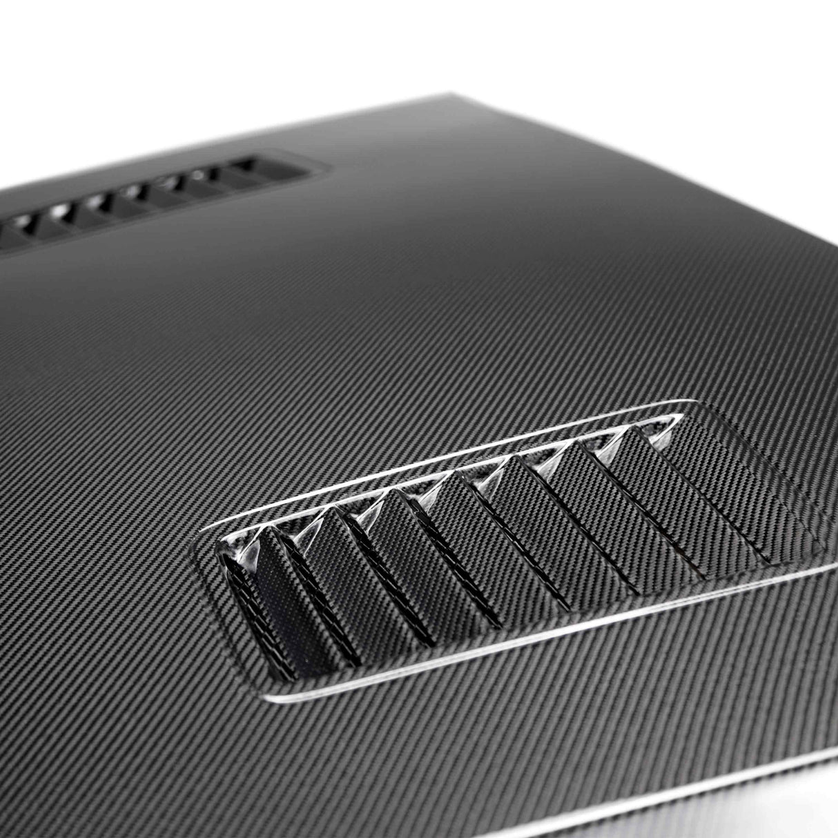 2018–2023 Ford Mustang Type-SN Double-Sided Carbon Fiber Hood