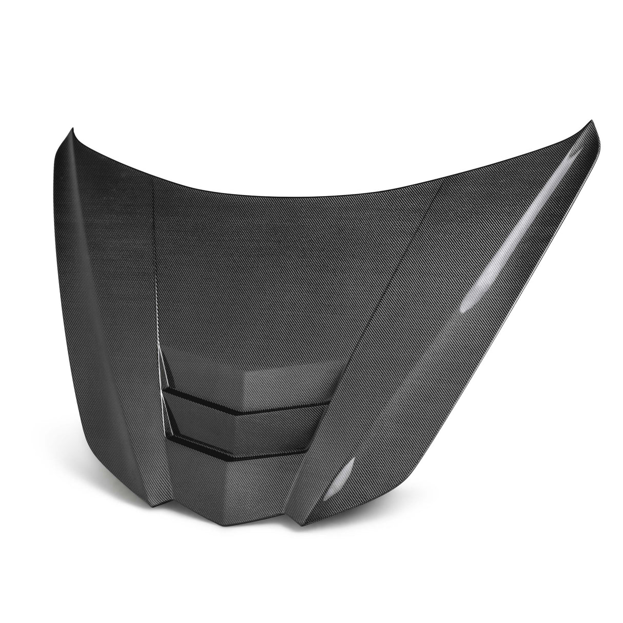 Type-LT Double-Sided Carbon Fiber Hood for 2020–2024 Chevrolet Corvette C8