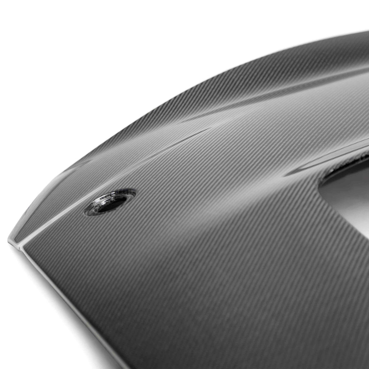 Capó de fibra de carbono de doble cara tipo OE para Ford Mustang Shelby GT500 2020-2023