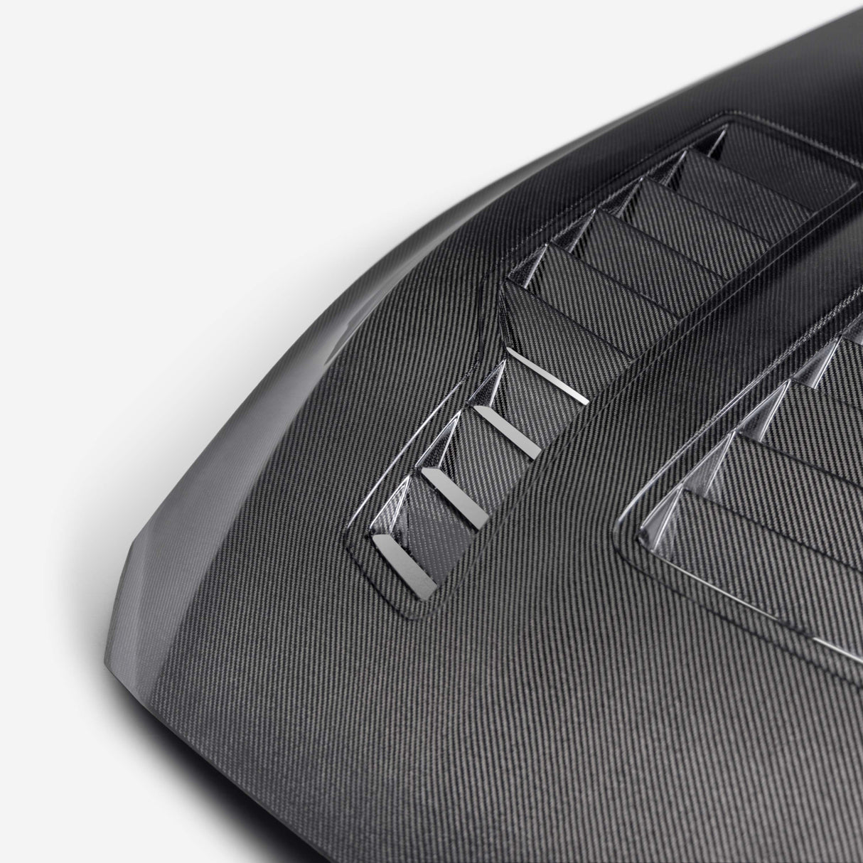 Capó de fibra de carbono de doble cara Type-GT4 para Ford Mustang 2024-2025