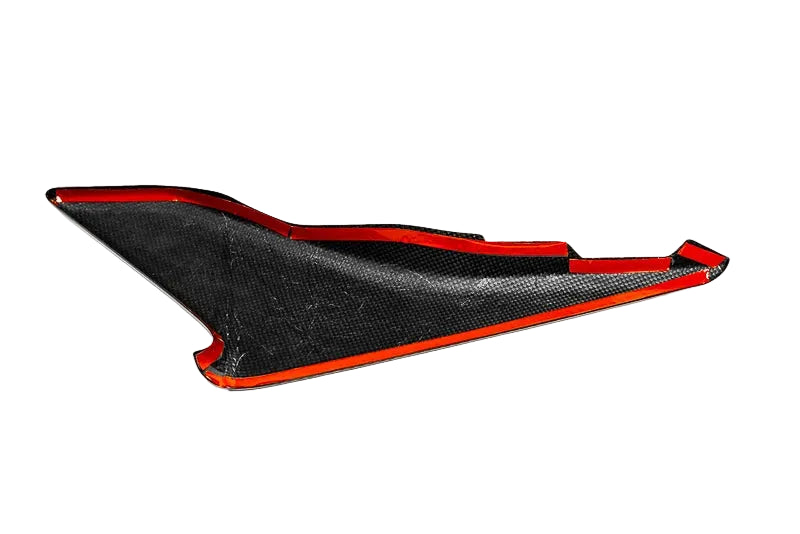 C8 Corvette Carbon Fiber Lower Door Panel Overlays