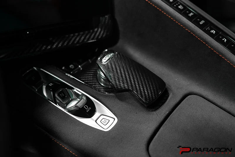 Corvette C8 Carbon Fiber Drive Mode Selector Overlay