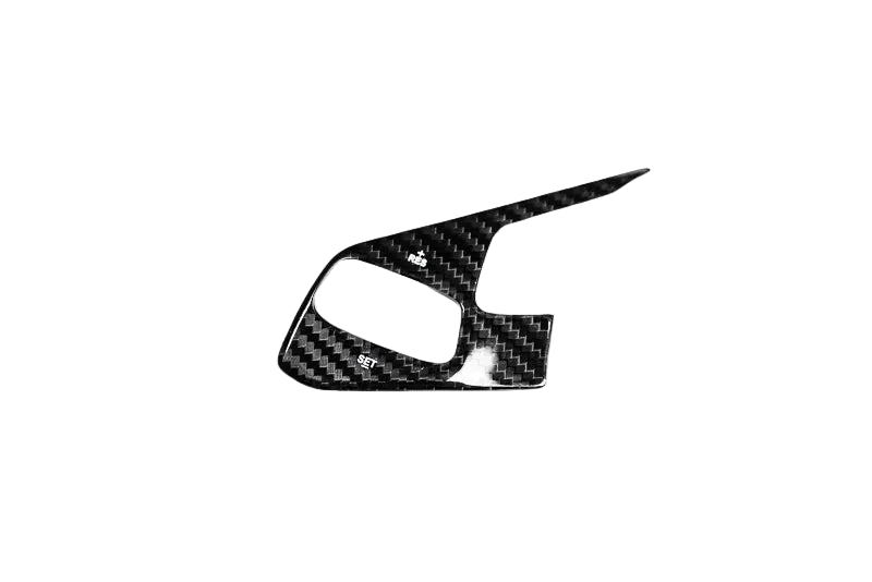 C8 Corvette Steering Wheel Black Side Covers — 1LT, Non-Heated