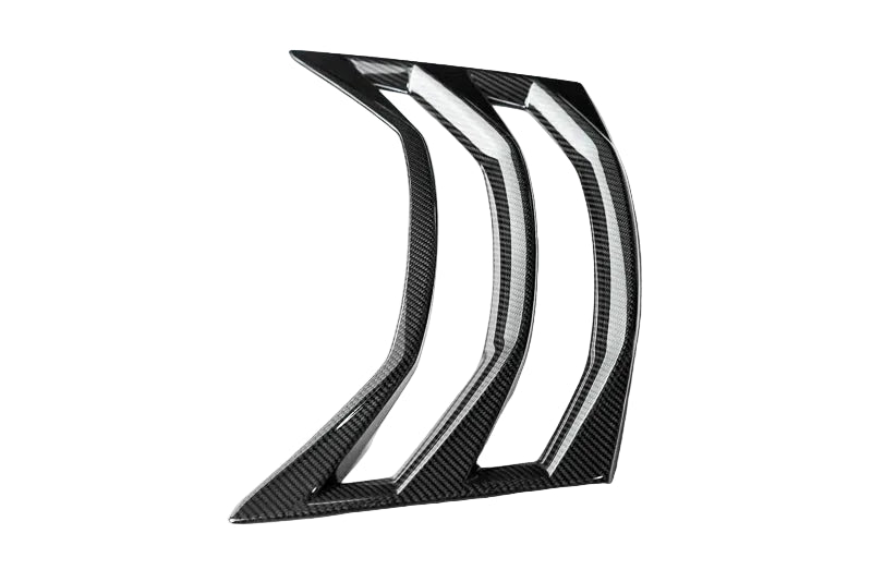 C8 Corvette Convertible Carbon Fiber Hatch Vent Overlay