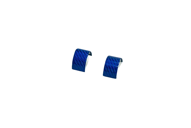 C8 Corvette Blue Carbon Fiber 12 O'Clock Steering Wheel Trim