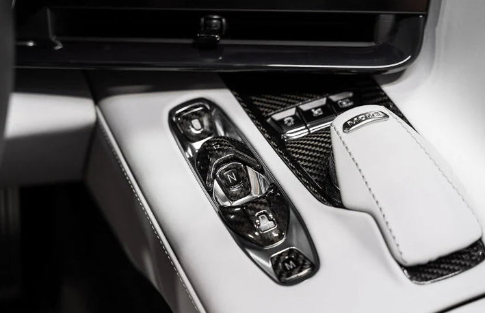 C8 Corvette Carbon Fiber Transmission Control Button Covers