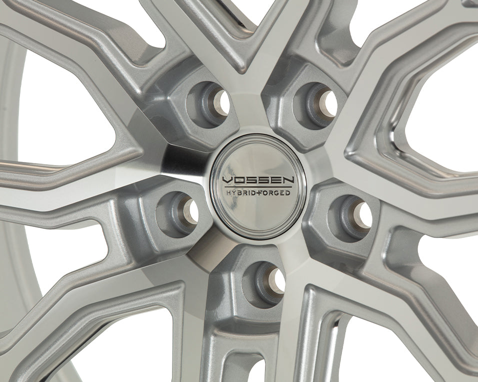 Vossen HF-2 Hybrid Forged Wheels for Corvette C8 – 20x9 Front & 21x12 Rear Gloss Black