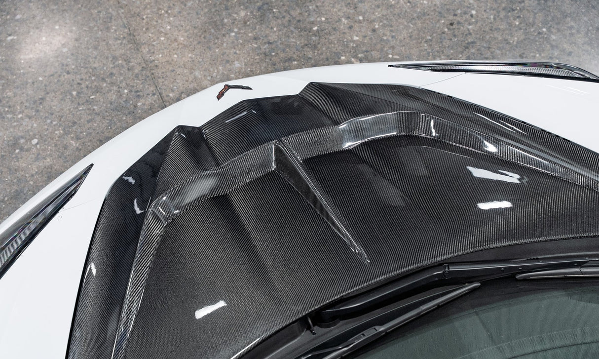 CCS Carbon Fiber Performance Track Style Hood