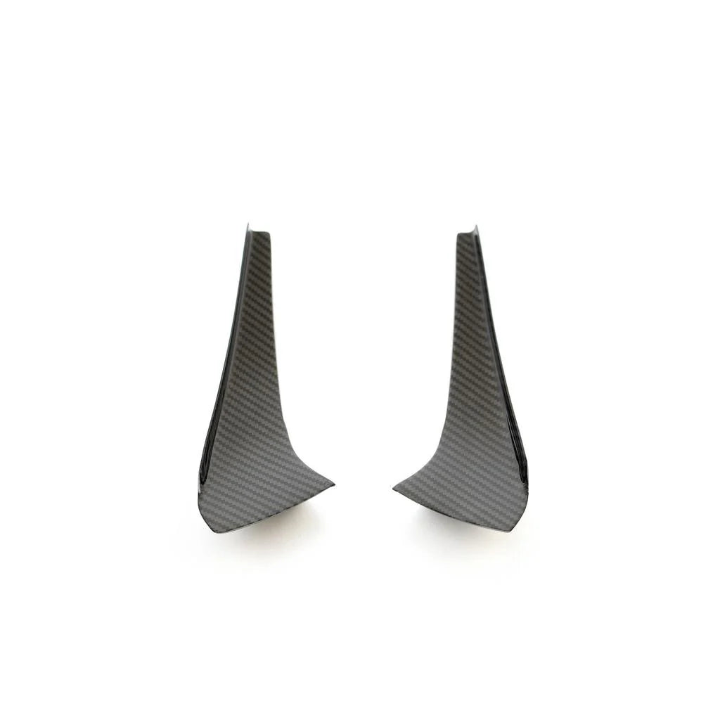Canards delanteros de fibra de carbono para Chevrolet Corvette C8