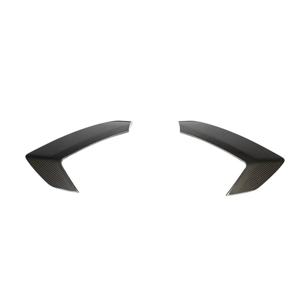 Paquete de manija de puerta y molduras de panel trasero de fibra de carbono para C8 Corvette