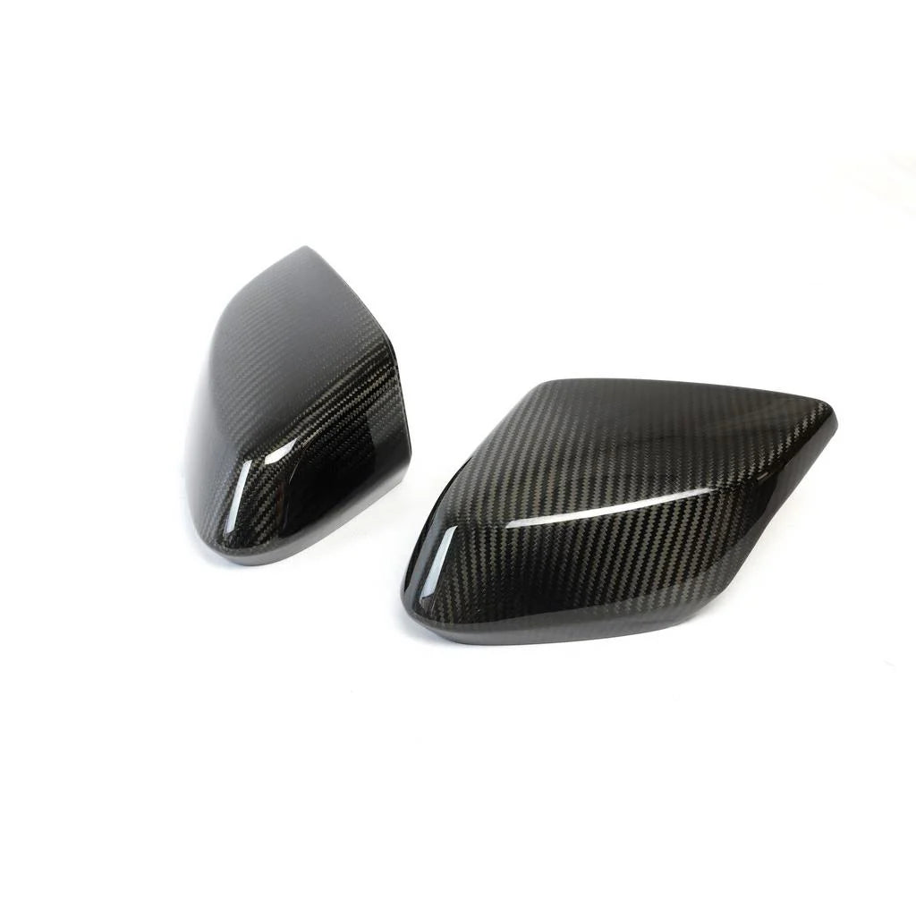 Carbon Fiber Replacement Mirror Covers for C8 Corvette