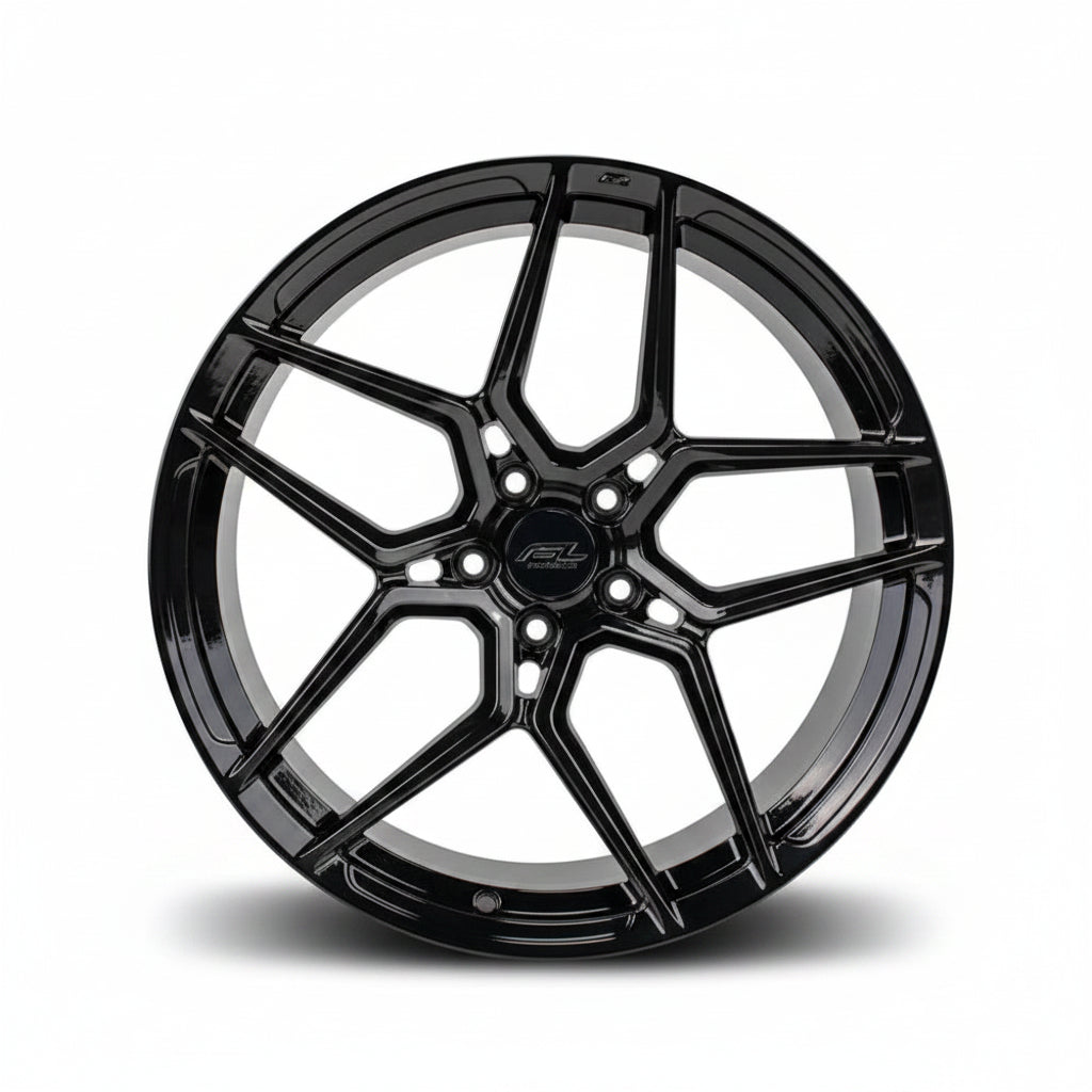 Forgedlite MC13 Gloss Black Forged Wheels (20x10 Front / 21x13 Rear)