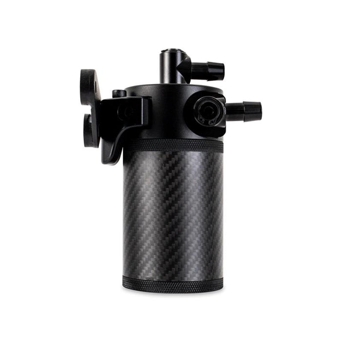 Mishimoto Carbon Fiber Baffled Oil Catch Can Kit for 2020–2026 Chevrolet Corvette C8 Coupe – PCV Side Oil Separator