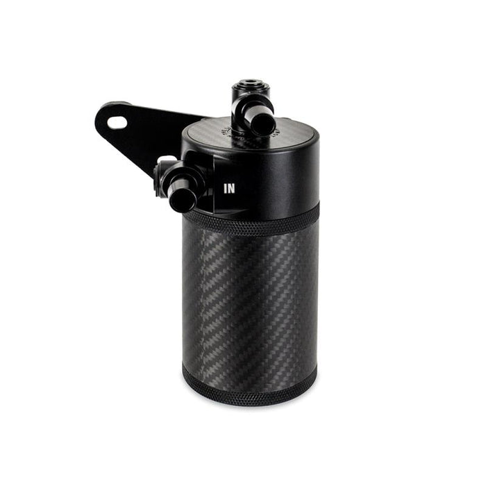 Mishimoto Carbon Fiber Baffled Oil Catch Can Kit for 2020–2026 Chevrolet Corvette C8 Coupe – PCV Side Oil Separator