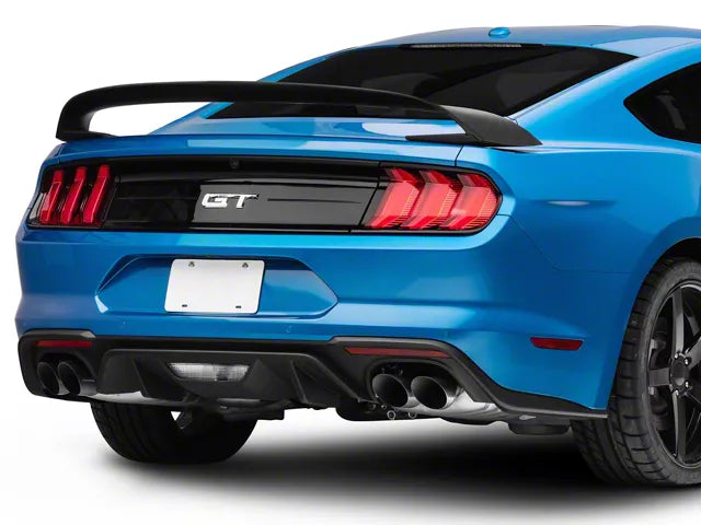 Alerón Trasero Estilo GT350R; Negro Brillante